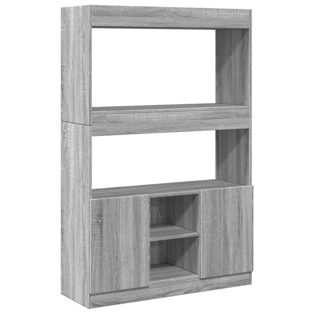Offerta vidaXL Credenza 92x33x140 cm Grigio Sonoma: Acquista Ora