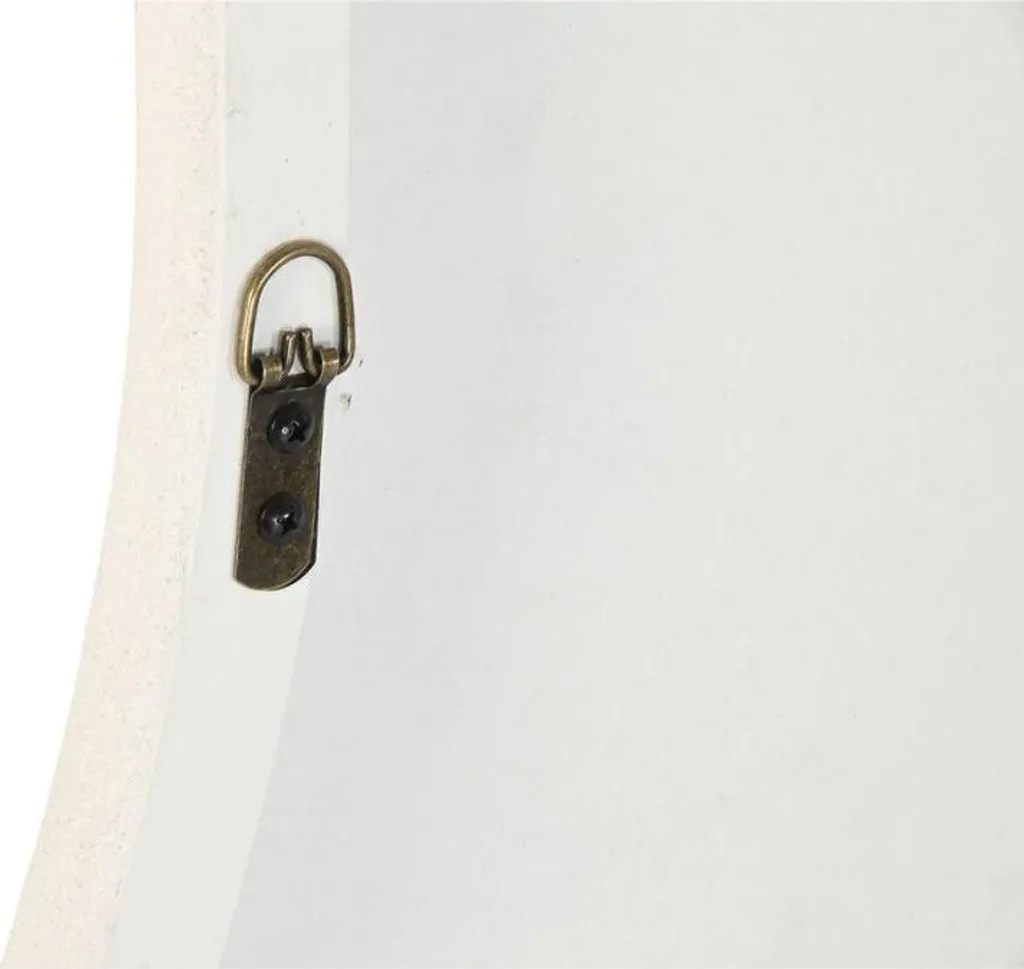 Horloge murale verticale 100cm en bois blanc MDF Home ESPRIT Scandi