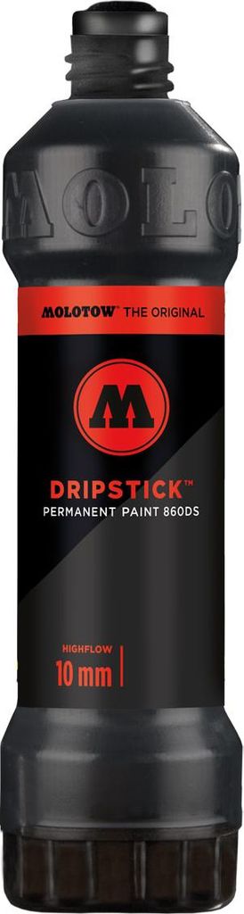 Molotow Dripstick Permanent Paint 860DS 70ml, signalschwarz, Squeeze Bottle