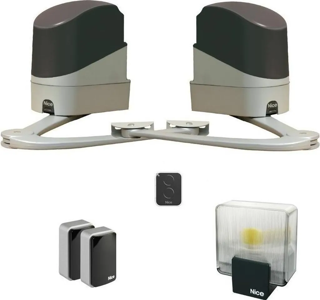 Automatisme de portail à bras articulé Nice Popkit 7124KCE pour battants