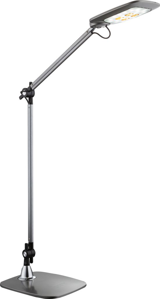 Globo Lighting Tischleuchte Aluminium silbergrau, LED