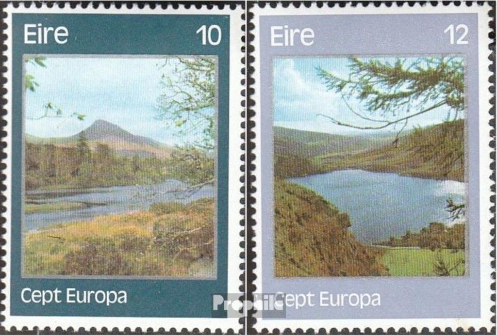 Briefmarken Irland 1977 Mi 361-362 (kompl.Ausg.) postfrisch Landschaften