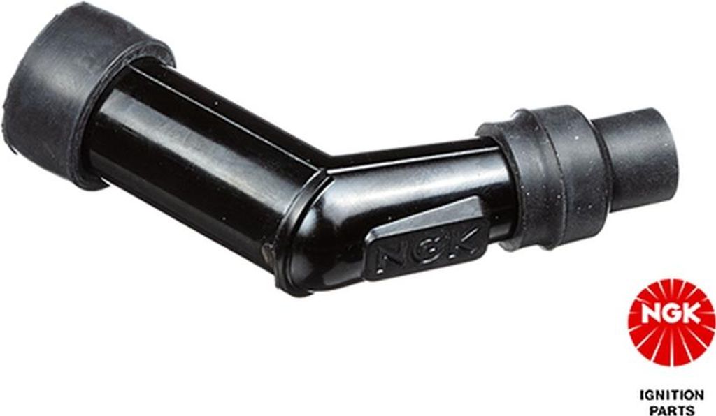 Ngk Kerzenrohr (Nr. 8406) Eckig (120) Farbe Schwarz
