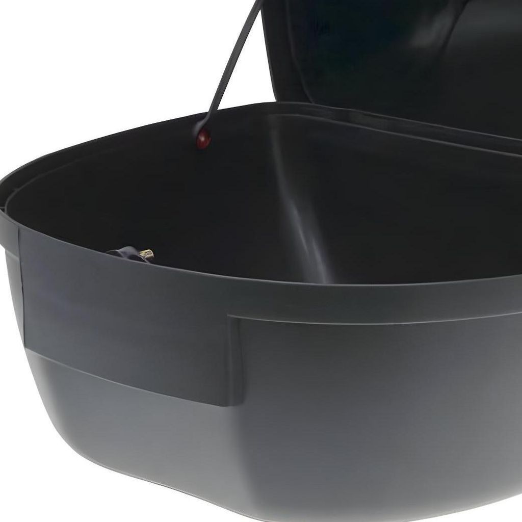 101_Octane Top Case Koffer schwarz 28L inkl. Montagekit / Reflektor weiß