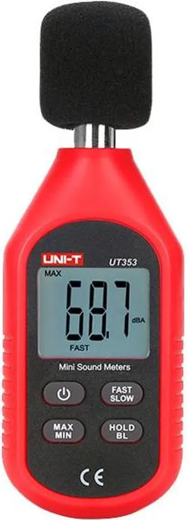 Sonomètre UT353 UNI-T à Écran LCD - Mini Décibelmètre avec Max/Min - 2