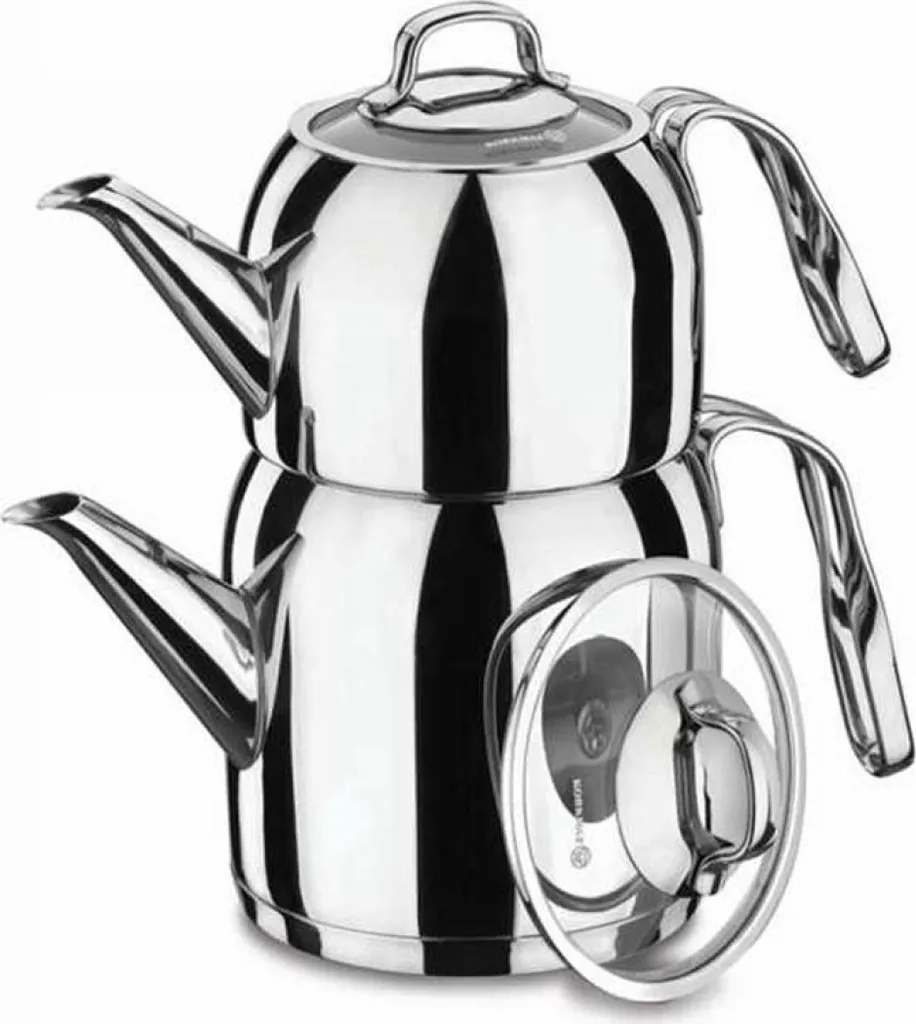 Théière Steama 1,6L et 0,9L à Fond Thermique pour une Chaleur Durable