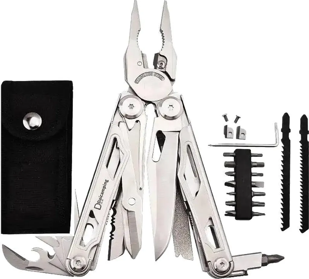 Multiutensile Daicamping DL30: Set Accessori Casa con Parti Intercambiabili