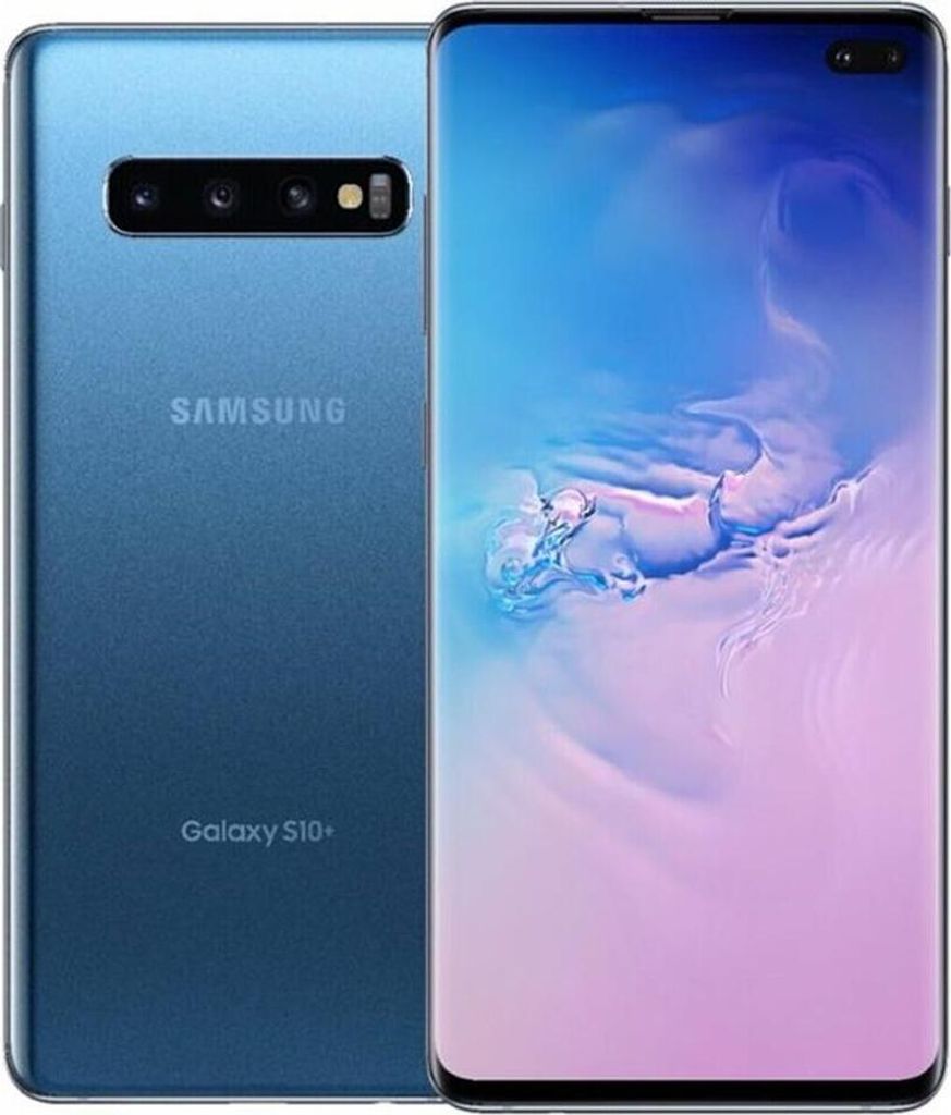 Samsung Galaxy S10 Plus G975 128GB Smartphone Handy Prism Blau (Ohne Simlock)