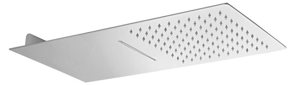 Sapho SLIM wanddouche met watervalsproeier, 250x550mm, Productafbeelding 
