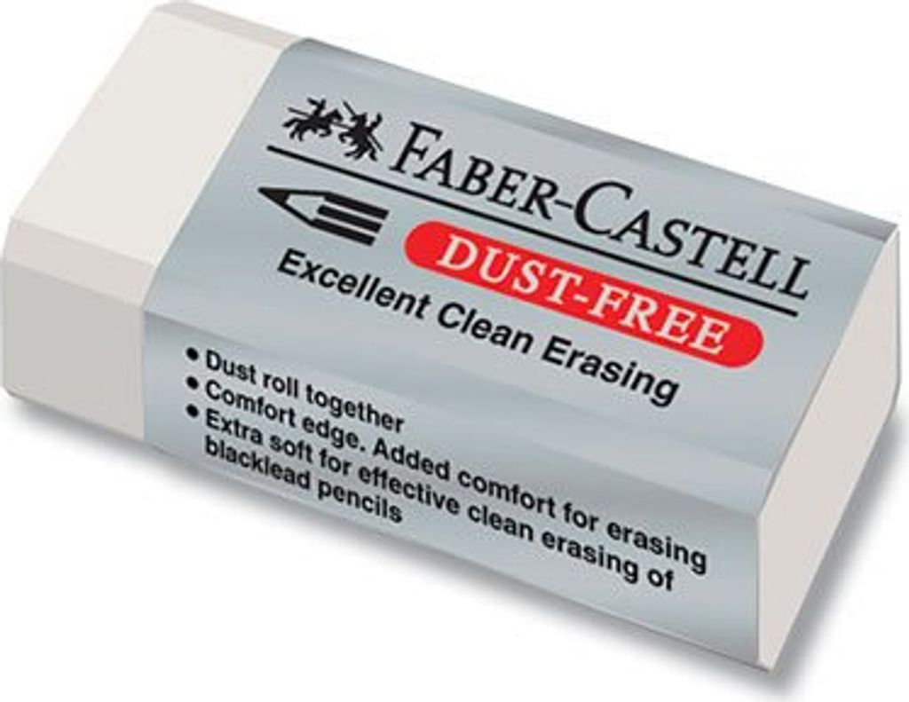 FABER-CASTELL Radierer Dust-free klein Produktbild 
