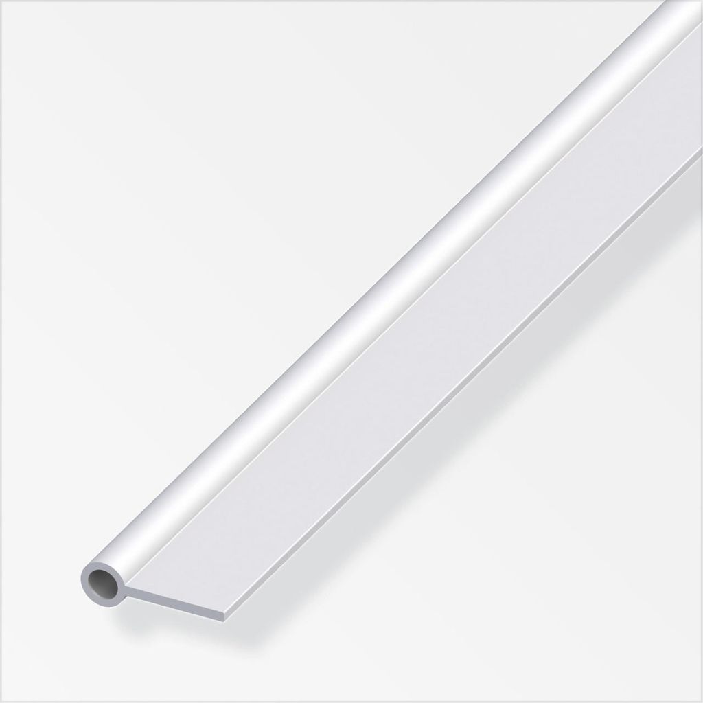 alfer Scharnier-Profil für Ø 6,1 mm 1 m, 20 x 9 x 2 mm Alu Produktbild 