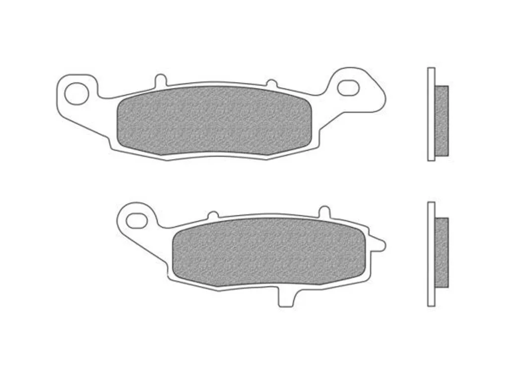 Plaquettes de frein NewFren FD.0228 S2 métal fritté pour Kawasaki et Suzuki