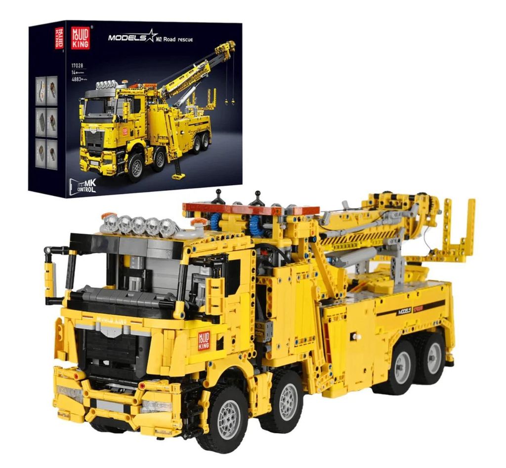 Mould King 17028 Ferngesteuertes RC Feuerwehrauto Produktbild 