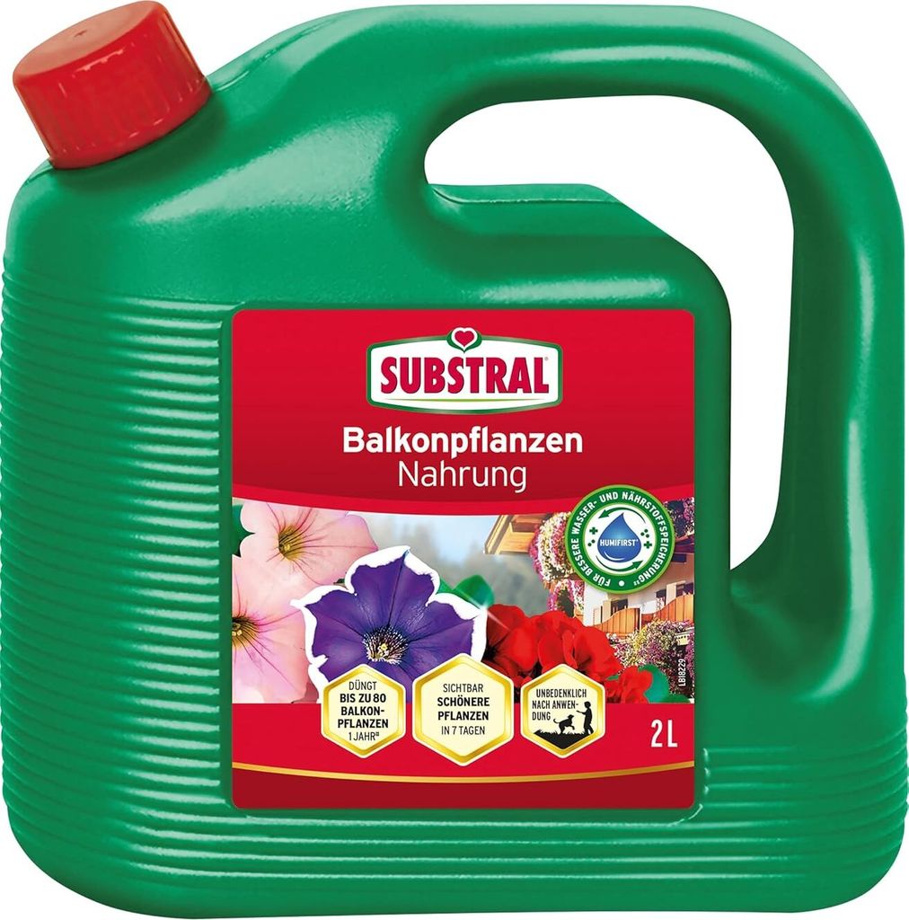SUBSTRAL für Balkonpflanzen 2 Liter Volldünger