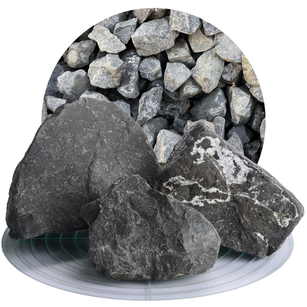 Schicker Mineral-Basalt Gabionensteine anthrazit 25 Produktbild 