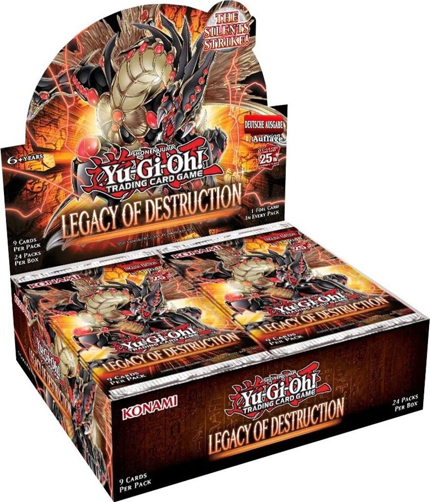 Yu-Gi-Oh! Legacy of Destruction Booster Display (24 Packs) Produktbild 