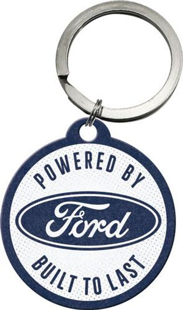 Nostalgic-Art - Přívěsek na klíče - Ford - Built to last Obrázek produktu 