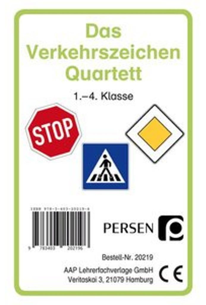 Das Verkehrszeichen-Quartett Produktbild 