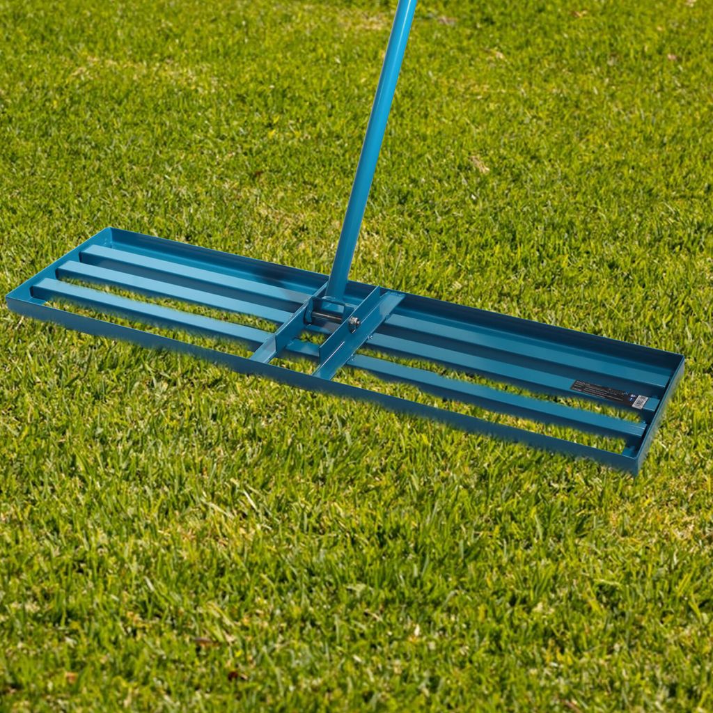 Bituxx Rasen Rakel Abziehschiene Abziehleiste Abziehbrett Rasenabzieher 91x25 cm MS-19336