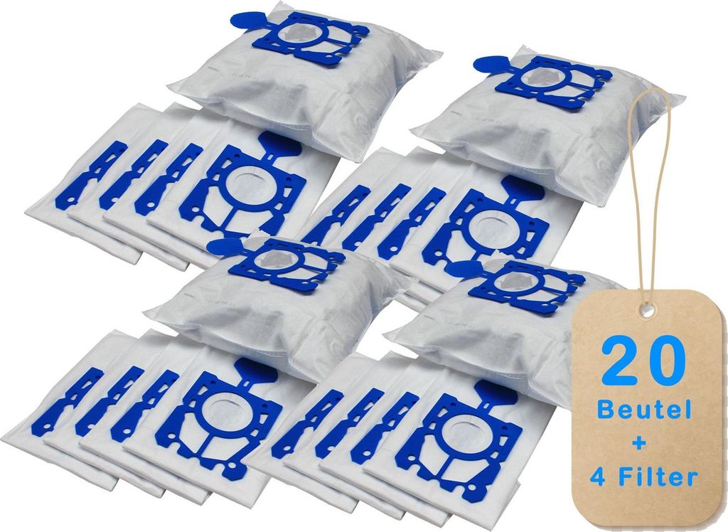 20 Staubsaugerbeutel geeignet für Philips FC 8370. 8379 Performer Compact
