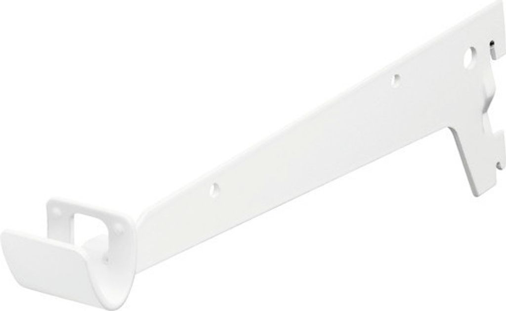 Träger Kleiderstange weiß 250 mm weiß