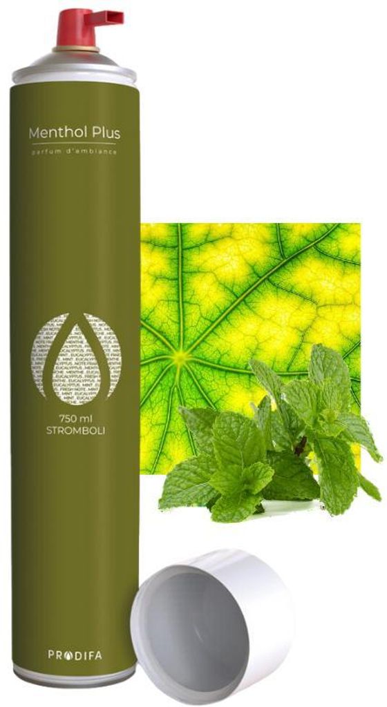Anti Tabac Geruch Raumspray 750 ml mit Minzenote Prodifa Stromboli 750 ml