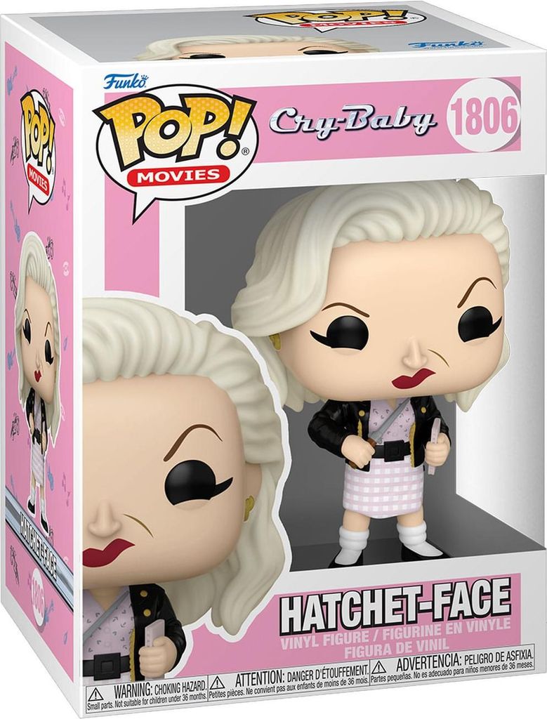 Figurka winylowa Funko POP! Cry-Baby - Hatchet-Face, 9 cm Immagine del prodotto 