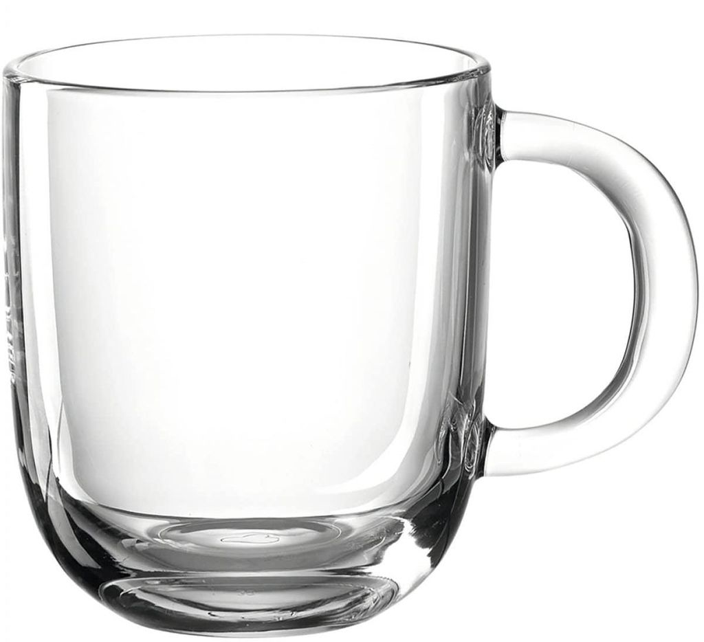 LEONARDO. Taza "Modena", 400 ml, transparente – Pack de 6 Imagen del producto 