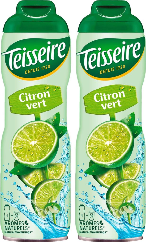 Teisseire Getränke-Sirup Lime/Limette 600ml - Intensiv im Produktbild 
