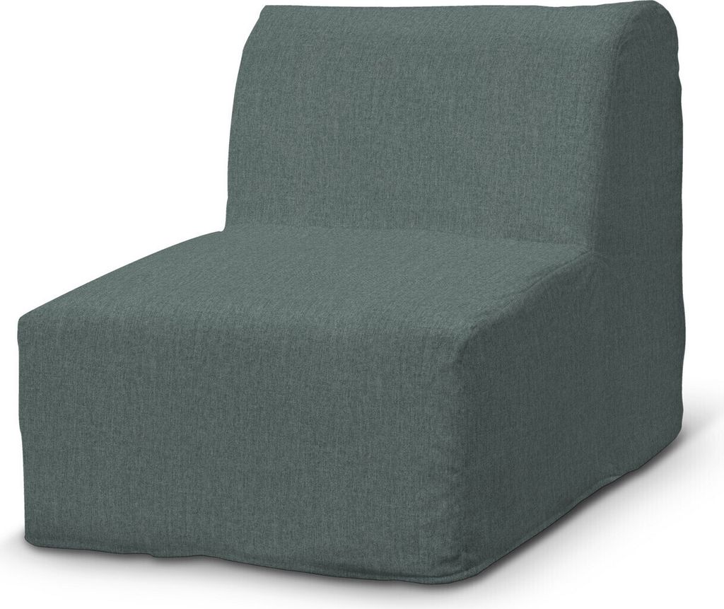 Dekoria Bezug für Lycksele Sessel, grau- blau, Bezug für Lycksele Sessel