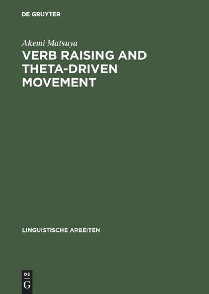 Verb Raising and Theta-Driven Movement