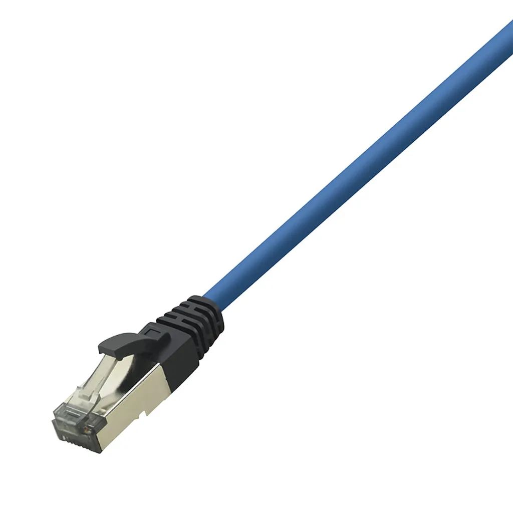 Logilink Câble réseau RJ45 Cat.8.1 S/FTP 15m bleu blindé premium LSZH