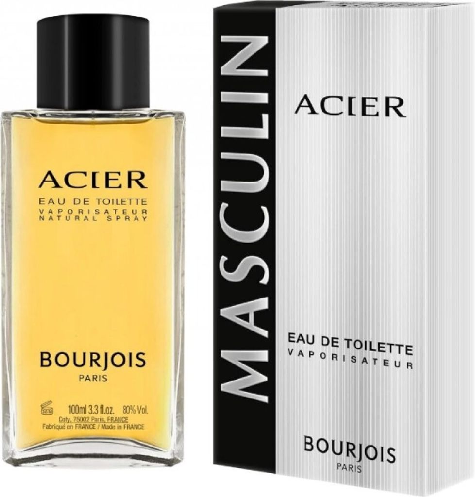 Bourjois Masculin Acier Eau De Toilette Spray 100ml Produktbild 