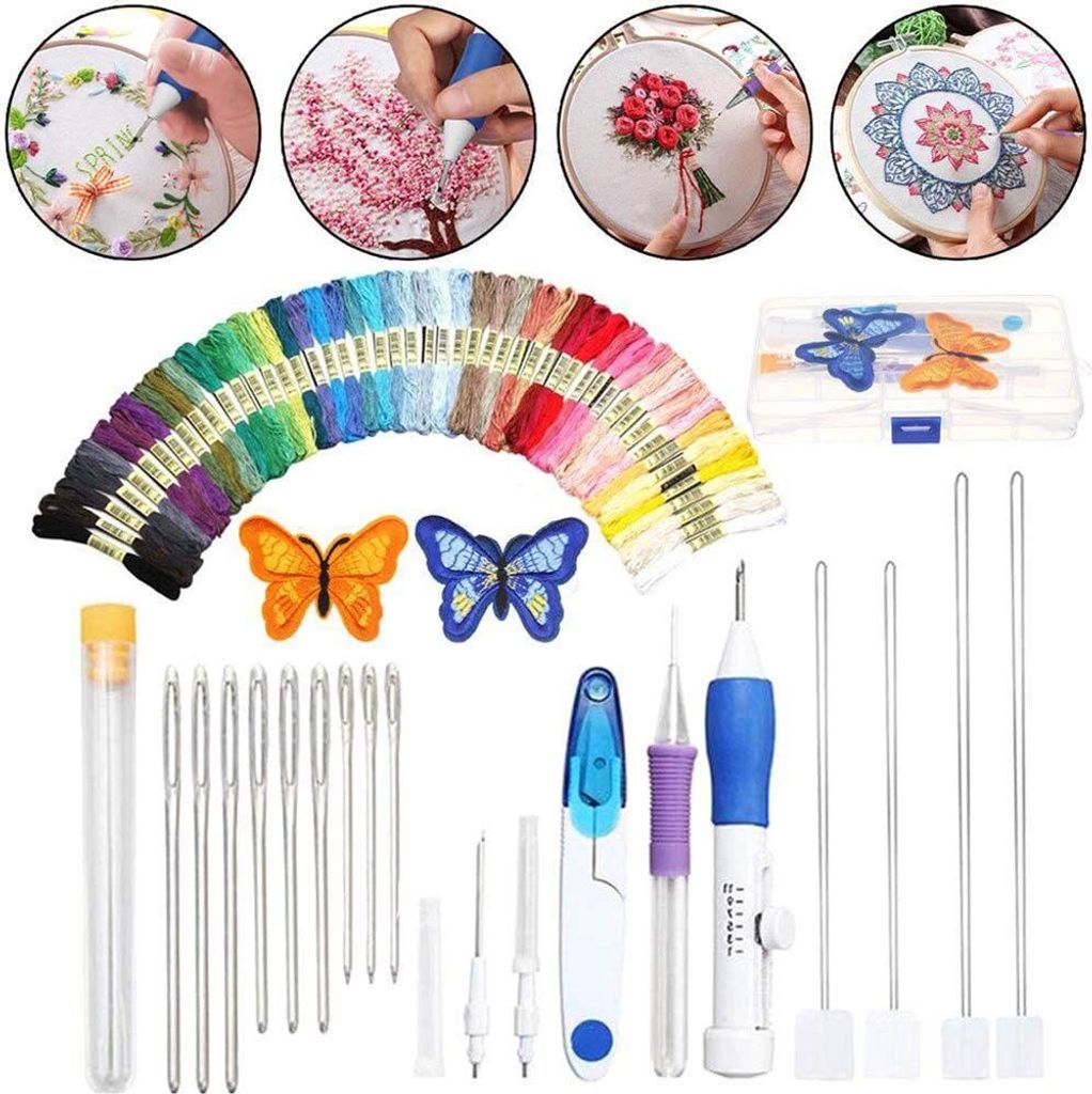 DIYARTS Punch Needle Stickerei Set Anfänger Stickerei Produktbild 