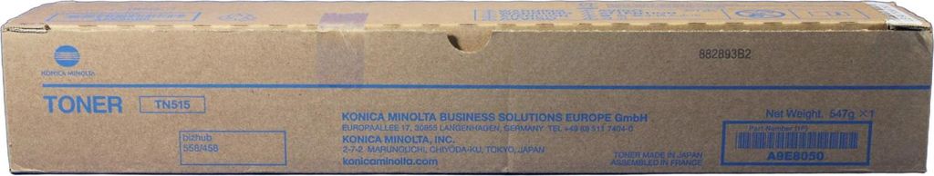 Konica Minolta TN-515 Tonerkartusche A9E8050 Schwarz für Produktbild 