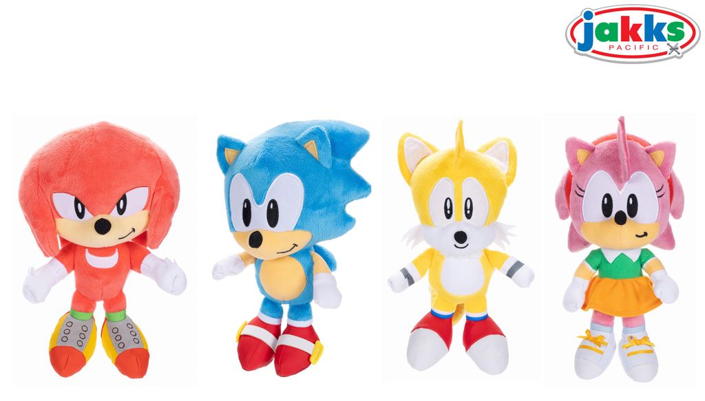 Sonic - Plyšová hračka 23 cm / KS Obrázok produktu 