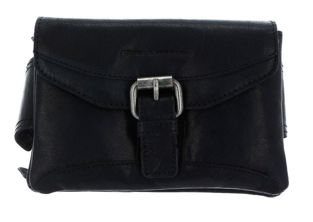 Spikes & Sparrow Gürteltasche Damen, Herren 019690 schwarz