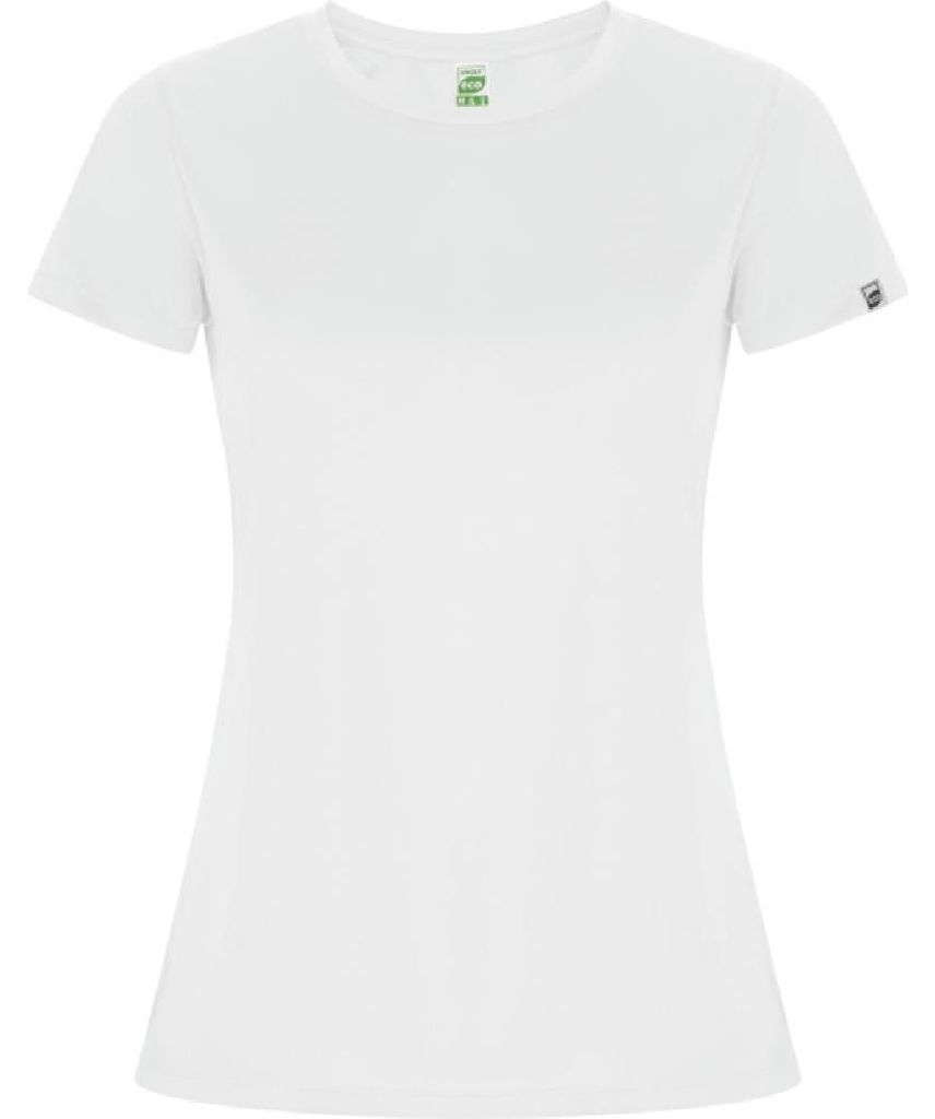 Roly Eco - "Imola" T-Shirt für Damen LT3851 (L) (Weiß)