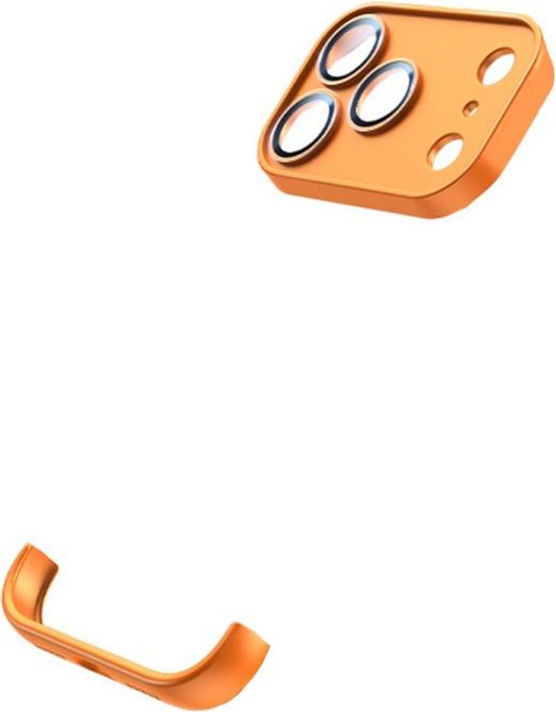 INF Orange TPU Hülle für iPhone 17 Pro Max - Stoßfest & Kameraschutz
