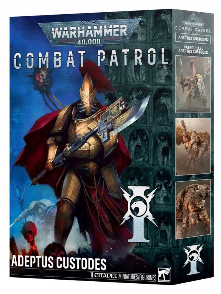 Custodes: Kampfpatrouille des Adeptus Custodes Produktbild 