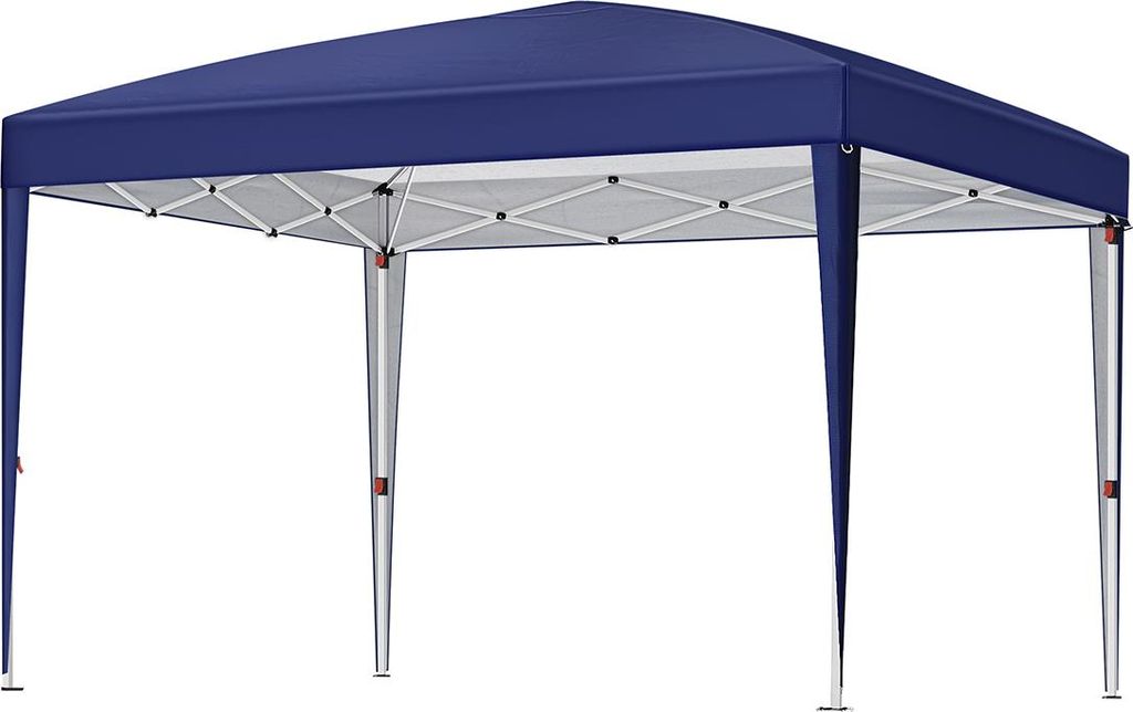 Pavillon 3 x 3 m Gartenzelt blau