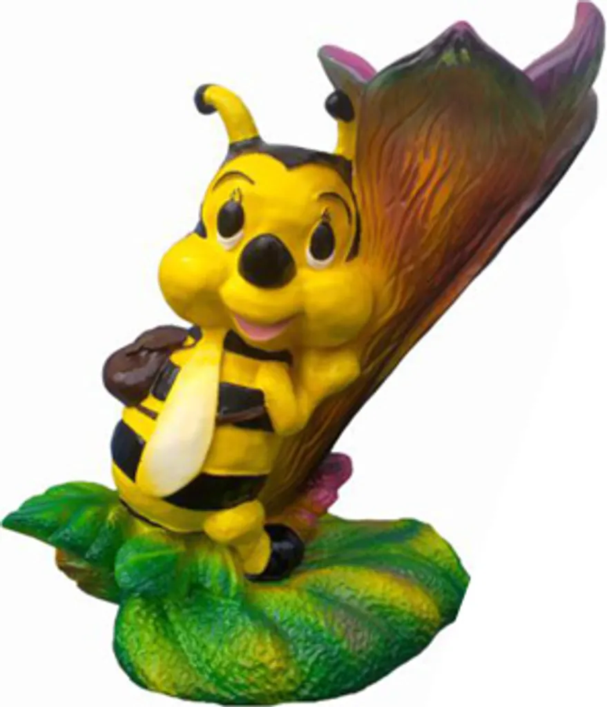 Grande Statue d'Abeille pour Jardin - Décoration Animale Design 48 cm
