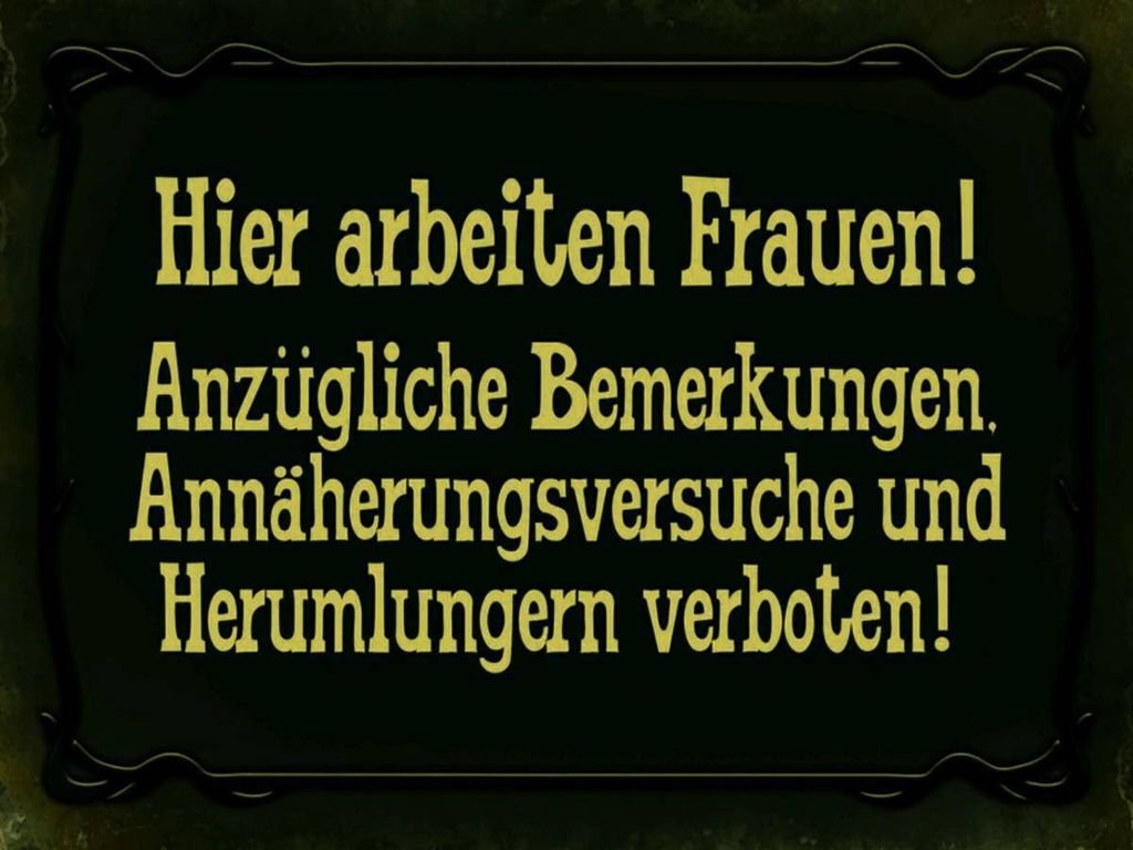 vianmo Holzschild 30x40 cm Hier arbeiten Frauen
