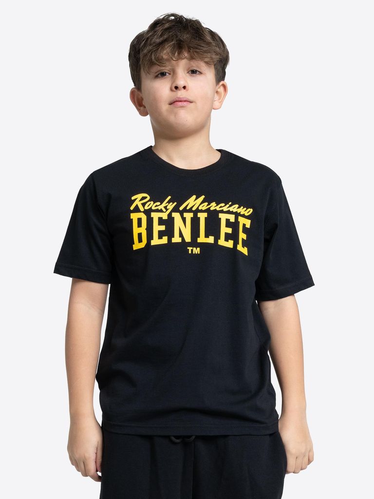 Jungen T-Shirt LOGO JUNIOR Black 134 BENLEE