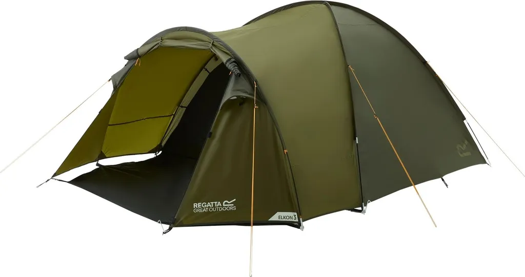 Tente Regatta Elkon 3 places RG12846 : Finie l'humidité en camping !