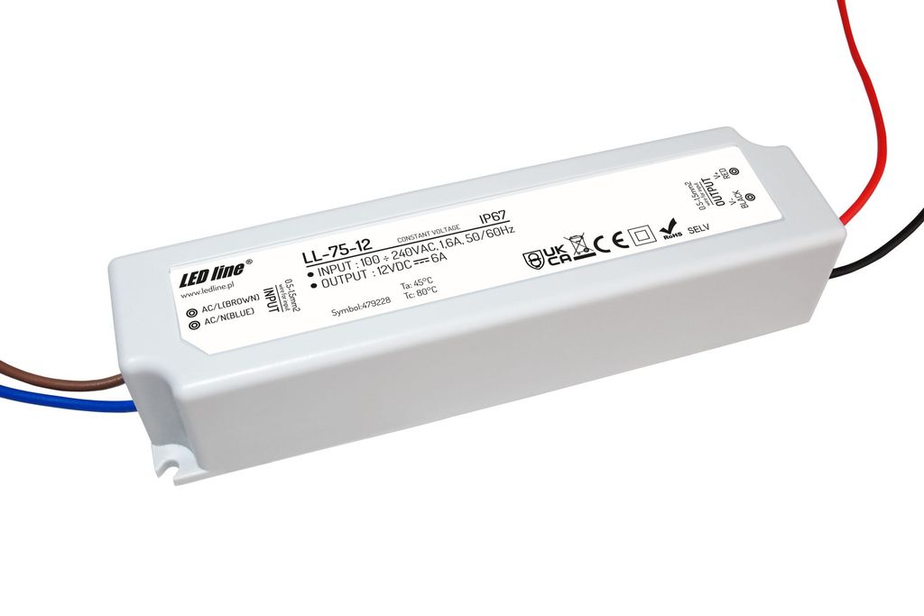 LED Stecker Netzteil / Trafo 24V 65W 2,7A für Led Leuchten an 230V/AC  desktop, 24V LED Trafos -Standard-, LED Trafo / Netzteil
