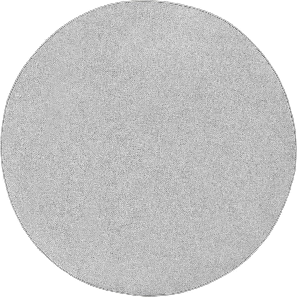 Hanse Home Fancy Kurzflorteppich Rund Fancy Grau Produktbild 