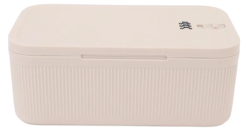Coffret de sécurité compact et léger avec câble d'ancrage amovible