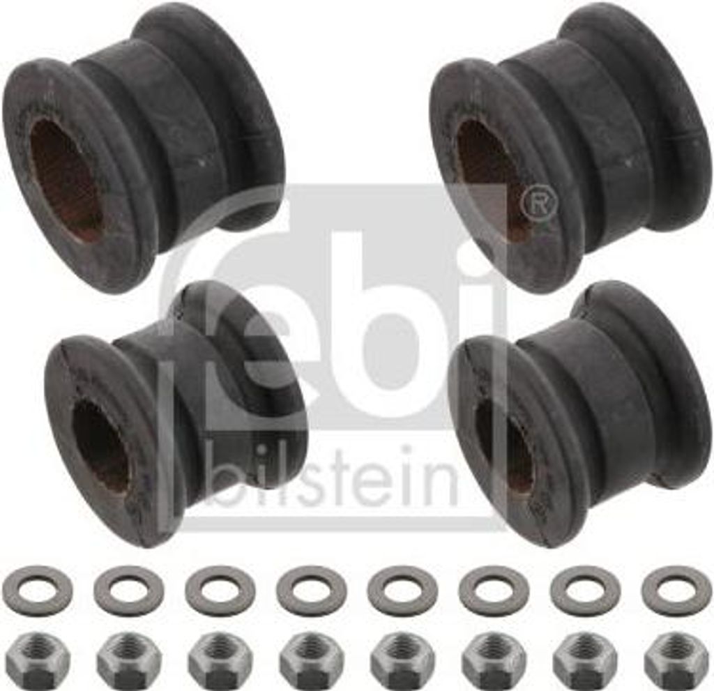 FEBI BILSTEIN 18048 Reparatursatz, Stabilisatorlager OE 1243234585 kompatibel mit E-Klasse