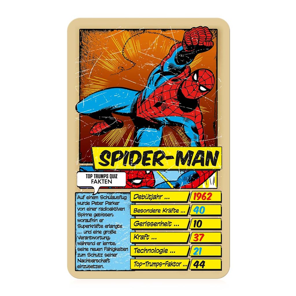 Top trumps marvel comics retro kartenspiel kaufland de